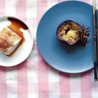 嫩姜煎米茄配鲣鱼豆腐方