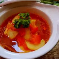番茄蔬菜暖身汤