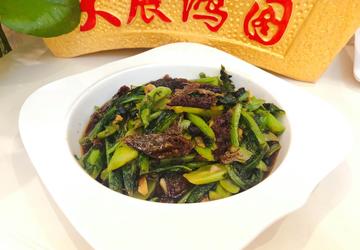 豆豉鲮鱼油麦菜