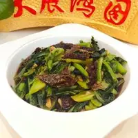 豆豉鲮鱼油麦菜