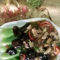 肉丁香茹青菜