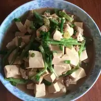豆腐+豆角