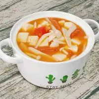 番茄白玉菇炖豆腐