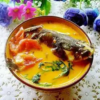 黄骨鱼番茄汤