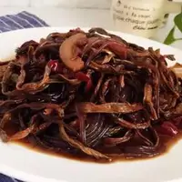 干豆角粉丝肉