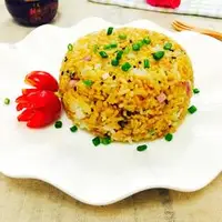 黑芝麻酱油炒饭