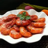西红柿烧河虾