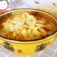 冻豆腐炖白菜