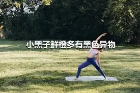 小黑子鲜橙多有黑色异物