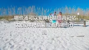 哪些汤可以安神补脑提高记忆力,安神补脑口服液有哪些作用