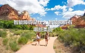 智能障碍是什么,智能障碍有哪些类别