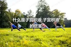 什么是子宫积液,子宫积液的危害