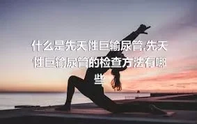 什么是先天性巨输尿管,先天性巨输尿管的检查方法有哪些