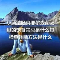 小肠结肠炎耶尔森菌肠炎的饮食禁忌是什么其检查诊断方法是什么