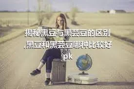 揭秘黑豆与黑芸豆的区别,黑豆和黑芸豆哪种比较好pk