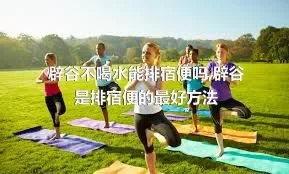 辟谷不喝水能排宿便吗,辟谷是排宿便的最好方法