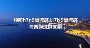 预防h7n9禽流感,H7N9禽流感与普通流感区别