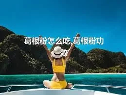 葛根粉怎么吃,葛根粉功效