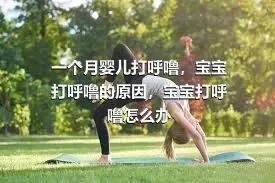 一个月婴儿打呼噜，宝宝打呼噜的原因，宝宝打呼噜怎么办