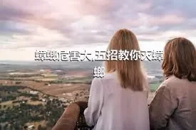 蟑螂危害大,五招教你灭蟑螂