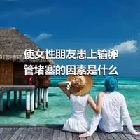 使女性朋友患上输卵管堵塞的因素是什么？