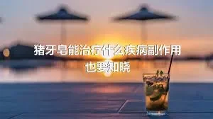 猪牙皂能治疗什么疾病副作用也要知晓