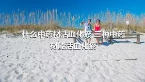 什么中药材活血化瘀,三种中药材能活血化瘀