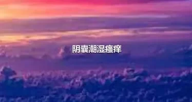 阴囊潮湿瘙痒