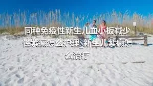 同种免疫性新生儿血小板减少性紫癜怎么护理_新生儿紫癜怎么治疗