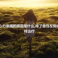 急性左侧心力衰竭的病因是什么,得了急性左侧心力衰竭怎样治疗