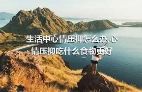 生活中心情压抑怎么办,心情压抑吃什么食物更好