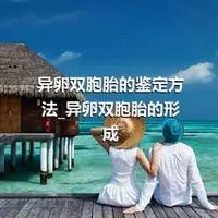 异卵双胞胎的鉴定方法_异卵双胞胎的形成