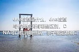 dna检查是什么，dna检查与传统检测有哪些区别，DNA可以检测哪些病，亲子鉴定准确吗