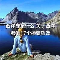 西洋参是什么,关于西洋参的17个神奇功效