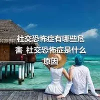 社交恐怖症有哪些危害_社交恐怖症是什么原因