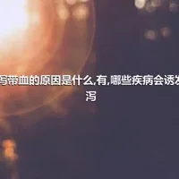 腹泻带血的原因是什么,有,哪些疾病会诱发腹泻