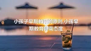 小孩子早期教育的原则,小孩早期教育所需态度