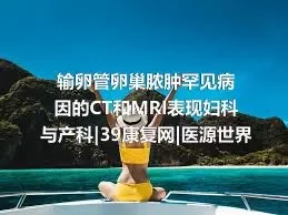 输卵管卵巢脓肿罕见病因的CT和MRI表现妇科与产科|39康复网|医源世界