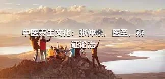 中医养生文化：张仲景，医圣，辨证论治