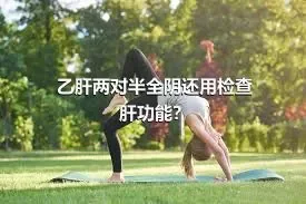 乙肝两对半全阴还用检查肝功能？