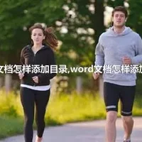 Word文档怎样添加目录,word文档怎样添加目录栏