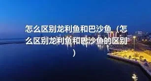 怎么区别龙利鱼和巴沙鱼（怎么区别龙利鱼和巴沙鱼的区别）