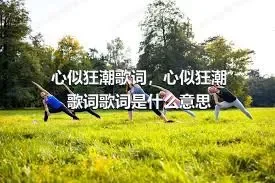 心似狂潮歌词，心似狂潮歌词歌词是什么意思