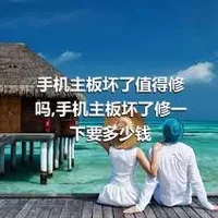 手机主板坏了值得修吗,手机主板坏了修一下要多少钱