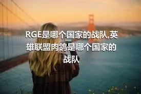 RGE是哪个国家的战队,英雄联盟肉鸽是哪个国家的战队