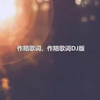 作陪歌词，作陪歌词DJ版