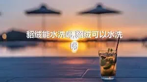 貂绒能水洗吗,貂绒可以水洗吗