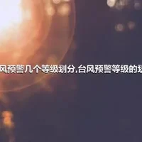 台风预警几个等级划分,台风预警等级的划分