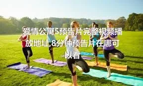 爱情公寓5预告片完整视频播放地址,8分钟预告片在哪可以看