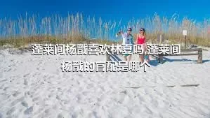 蓬莱间杨戬喜欢林夏吗,蓬莱间杨戬的官配是哪个